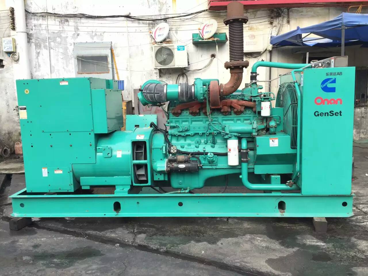 乐清租赁发电机-柴油发电机不正常冒烟的原因